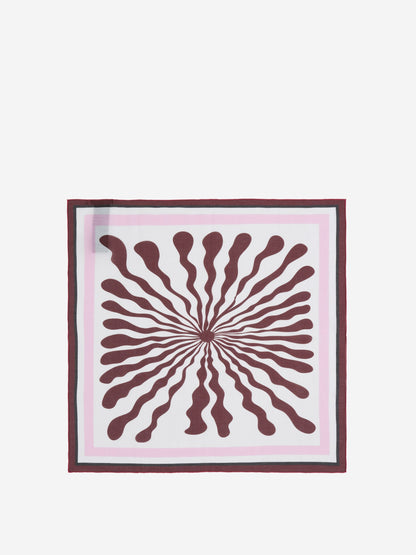 Outlet online Dorothee Schumacher Mujer Pañuelo Sunny Squiggle color Rojo sku 840-000744 01 - Foto 2