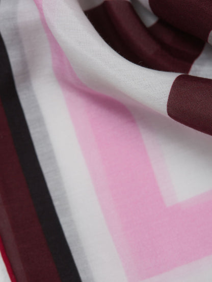 Outlet online Dorothee Schumacher Mujer Pañuelo Sunny Squiggle color Rojo sku 840-000744 01 - Foto 3