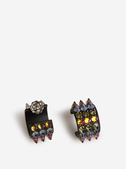 Outlet online Amina Muaddi Mujer Pendientes Aros Karma color Multicolor sku 850-001571 01 - Foto 2
