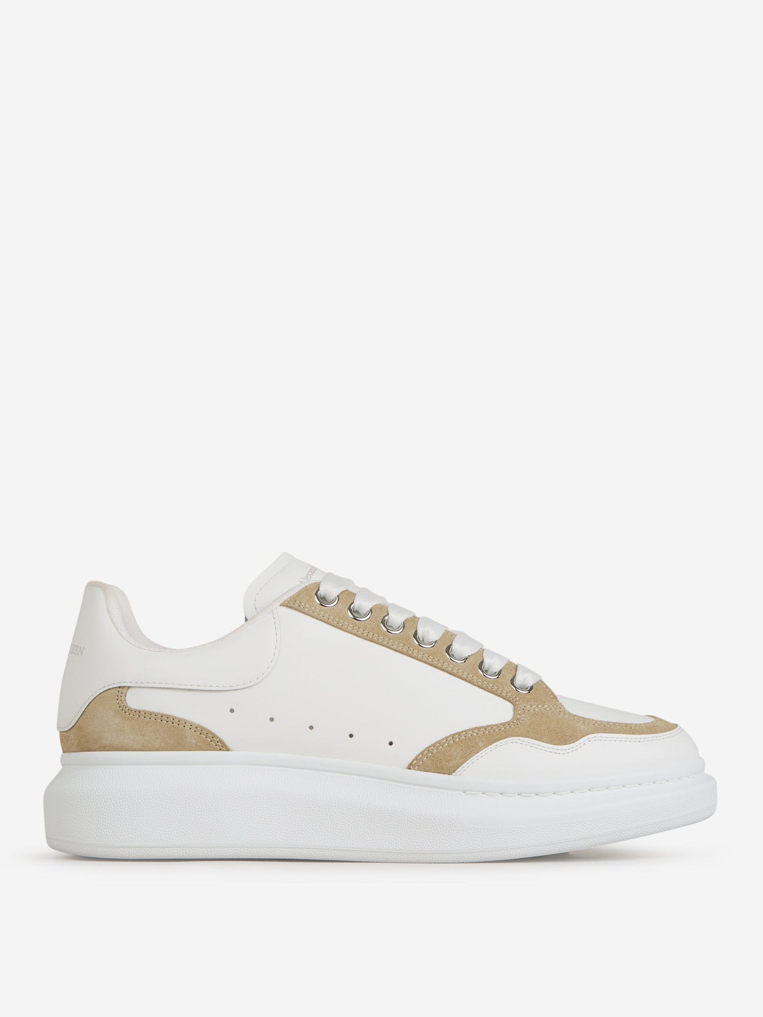 Outlet online Alexander McQueen Hombre Sneakers Oversized Piel color Blanco sku 616-002638 01 - Foto 1