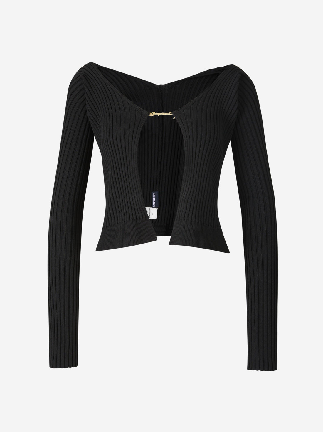 Jacquemus Cárdigan La Malle Pralù color Negro sku 713-000262 01 - Foto 1