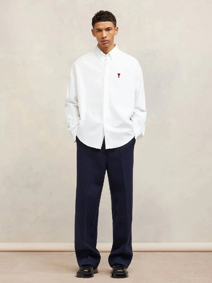 Ami Paris Camisa Coeur Boxy color Blanco sku 531-005997 01 - Foto 2