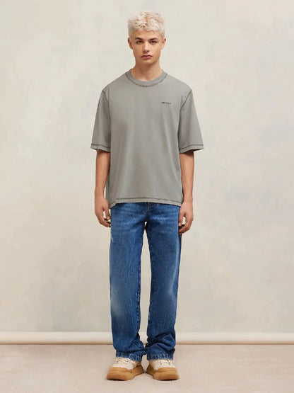 Ami Paris Camiseta De Coeur color Gris Piedra sku 553-003278 02 - Foto 1