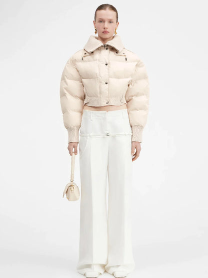 Jacquemus Chaqueta La Doudoune Caraco color Beis sku 774-000466 01 - Foto 2