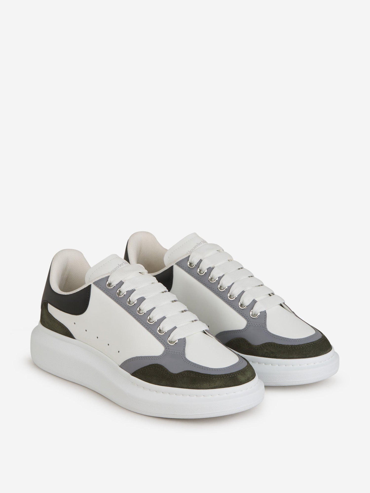 Outlet online Alexander McQueen Hombre Sneakers Oversized Piel color Blanco sku 616-002637 01 - Foto 2