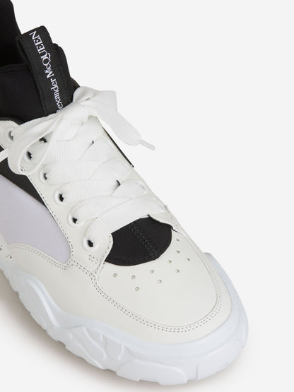 Outlet online Alexander McQueen Hombre Sneakers New Court Eco color Blanco sku 616-002636 01 - Foto 5