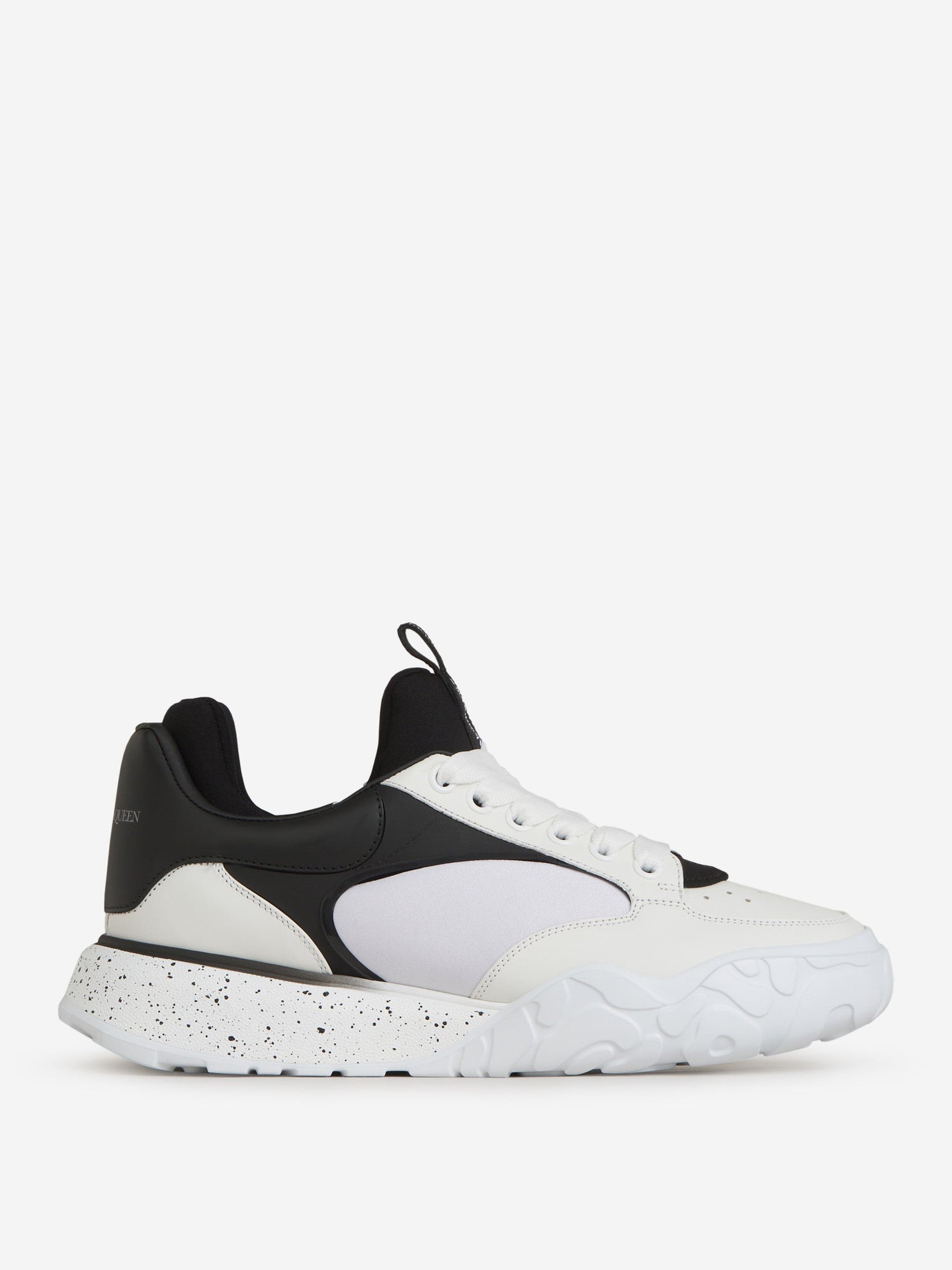 Outlet online Alexander McQueen Hombre Sneakers New Court Eco color Blanco sku 616-002636 01 - Foto 1